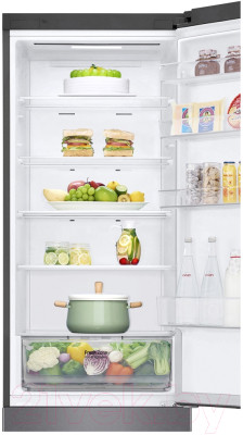 Холодильник с морозильником LG DoorCooling+ GA-B509CLWL - фото 6 - id-p223291206