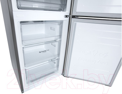 Холодильник с морозильником LG DoorCooling+ GA-B509CLWL - фото 9 - id-p223291206