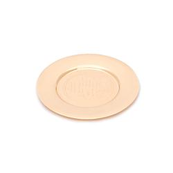 Патена с надписью IHS на чашу для евхаристии 14,5 см (PT404)