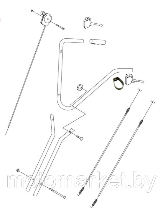 rul trosa FM 633 kultivatora motomarket.by