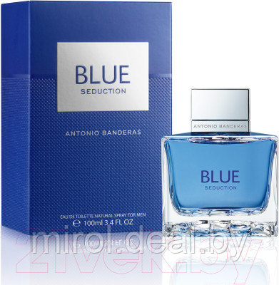 Туалетная вода Antonio Banderas Blue Seduction For Men - фото 2 - id-p223295868