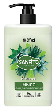 Мыло-крем "Effect Sanfito", 1 л СОЧНОЕ АЛОЭ. Цена без учета НДС 20%
