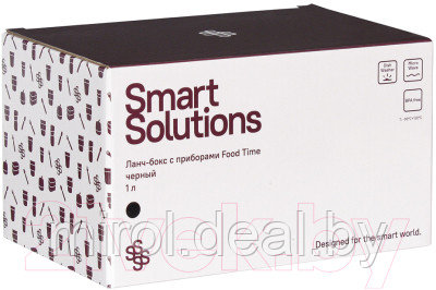 Набор для ланча Smart Solutions Food Time / SS-LBDL-PP-BLK-1 - фото 5 - id-p223298034