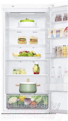 Холодильник с морозильником LG DoorCooling+ GA-B509CQWL - фото 6 - id-p223298201