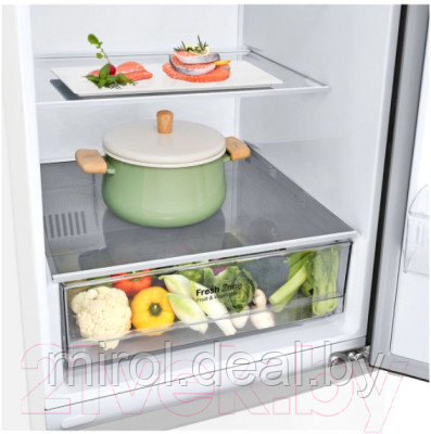 Холодильник с морозильником LG DoorCooling+ GA-B509CQWL - фото 8 - id-p223298201