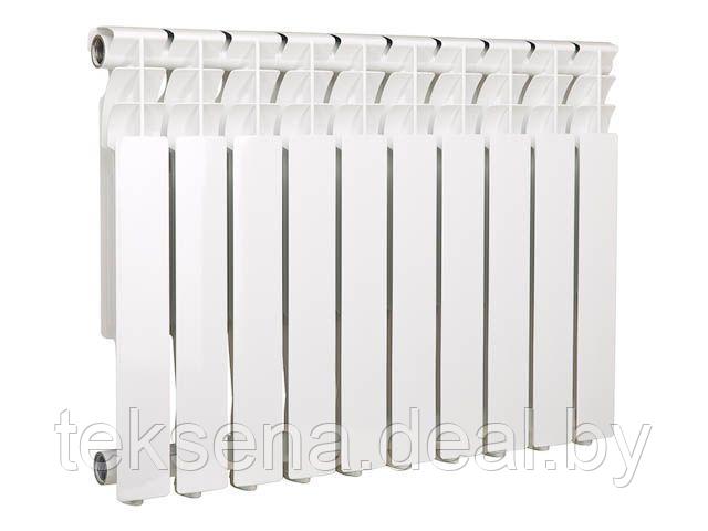 Радиатор алюминиевый 500/80/10 секций ЭКО Oasis (1,55 кВт) - фото 1 - id-p222394087