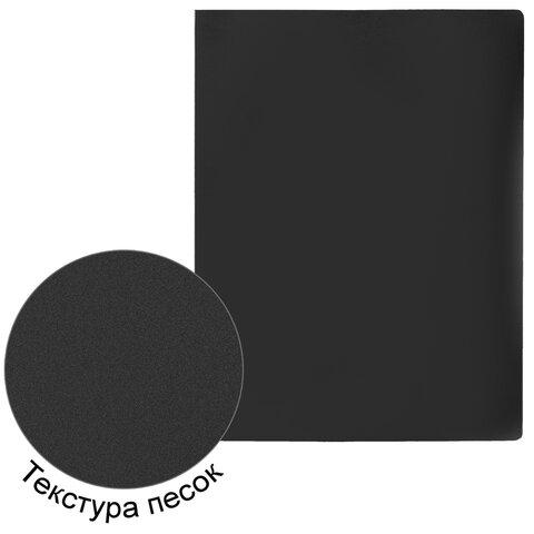 Папка с боковым металлическим прижимом STAFF, черная, до 100 листов, 0,5 мм - фото 4 - id-p184287821