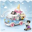 3D Конструктор LOZ Mini Фургон с мороженым, 4207, 3 д, фото 2