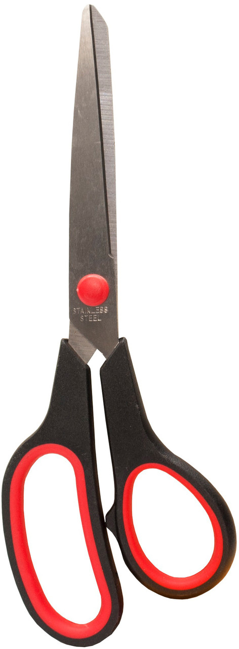 Ножницы Buro Ergo универсальные 210мм ручки с резиновой вставкой асим., 1626165