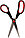 Ножницы Buro Ergo универсальные 210мм ручки с резиновой вставкой асим., 1626165, фото 2