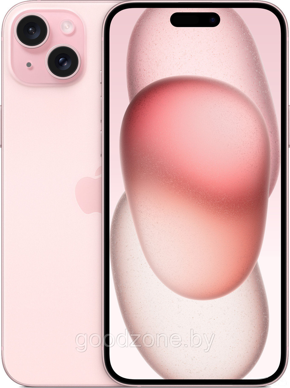 Смартфон Apple iPhone 15 Plus 128GB (розовый) - фото 1 - id-p223310053