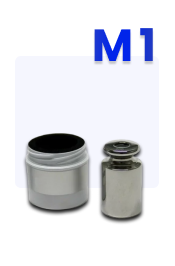 Калибровочные гири M1 стальные (хром), нержавеющая сталь