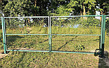 Ворота распашные 1.2 х 3.5 м. альфа, фото 4