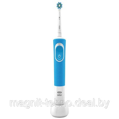 Электрическая зубная щетка Braun Oral-B Vitality 100 Cross Action (D100.413.1) голубой - фото 1 - id-p211902575