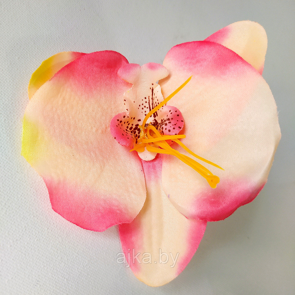 Голова орхидеи 12*10 см, кремово-розовый - фото 1 - id-p223315237