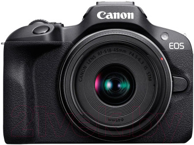 Беззеркальный фотоаппарат Canon EOS R100 Kit RF-S 18-45 IS STM - фото 1 - id-p223320465