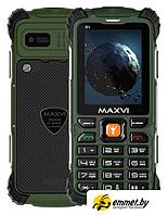 Кнопочный телефон Maxvi R1 (зеленый)