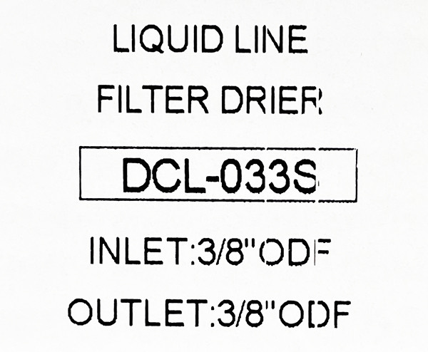 Фильтр-осушитель Danfoss DCL 033S (3/8 пайка) 023Z501591 (Китай) - фото 2 - id-p223328593