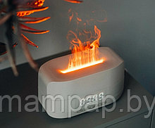 Увлажнитель воздуха с эффектом пламени Flame Aroma Humidifier, 5 в 1 (аромадиффузор, часы, будильник,