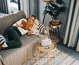 Увлажнитель воздуха с эффектом пламени Flame Aroma Humidifier, 5 в 1 (аромадиффузор, часы, будильник,, фото 4