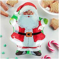 Блюдо сервировочное "Дед Мороз" 19х13,5см фигурное Доляна 3270271