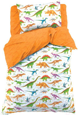 Комплект постельного белья Этель Динозавры / 2378750 - фото 1 - id-p223333487
