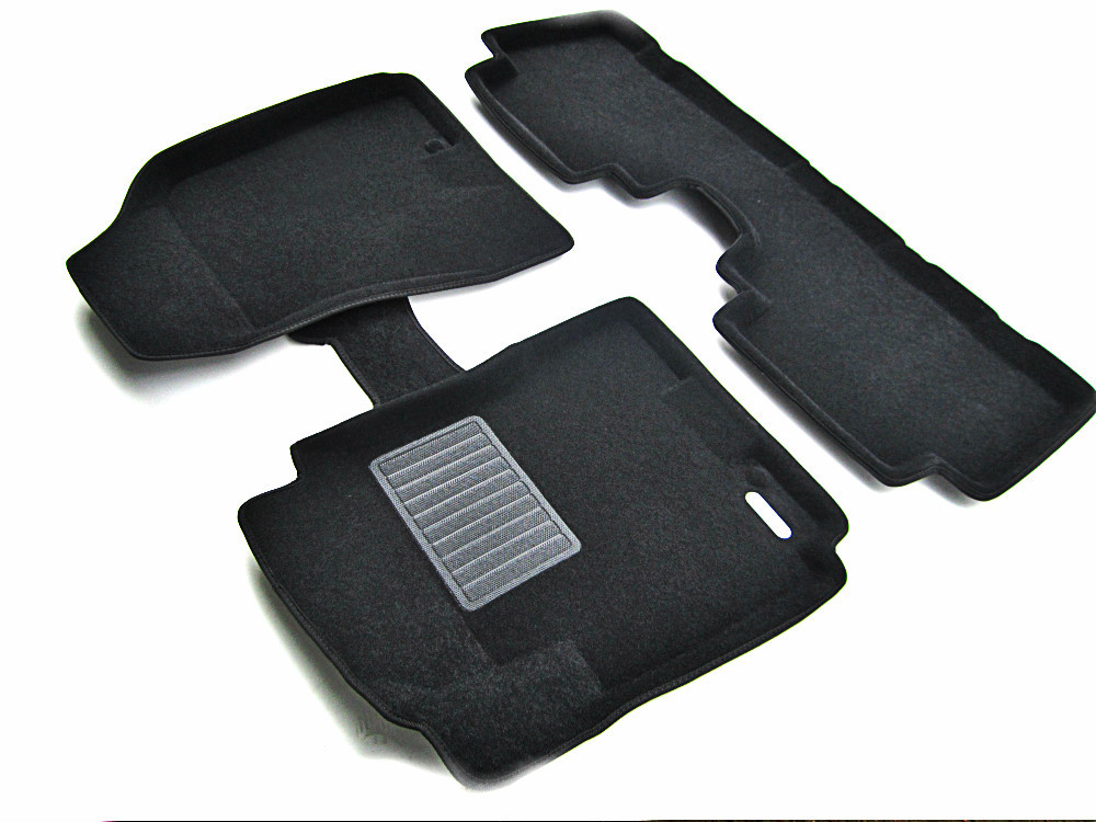 Коврики салона Euromat3D KIA Sportage (2005-2010) (EMC3D) C3 EMC3D-002720 (цвет Черный)
