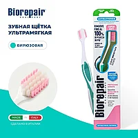 Biorepair Curve Toothbrush Super Soft / Ультра Мягкая Зубная щетка изогнутая мануальная / механическая