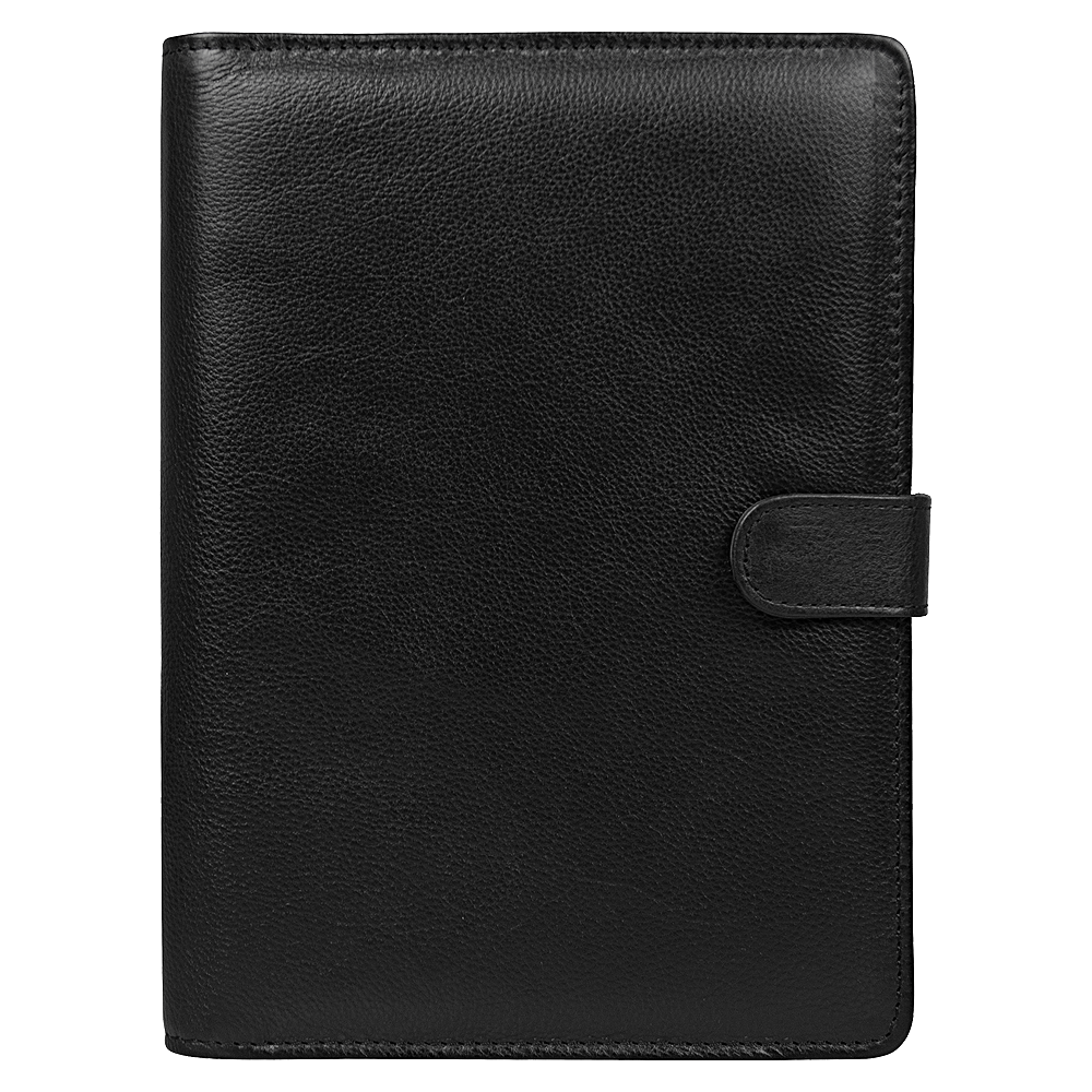 Ежедневник в суперобложке Country Leather Sky A5+ из натуральной кожи, недатированный, с магнитным клапаном - фото 1 - id-p223333996