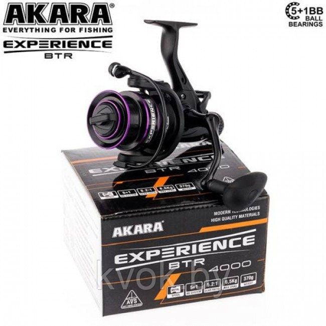 Катушка Akara Experience BTR 4000 5+1 bb - фото 3 - id-p223334056