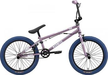 Трюковой велосипед bmx 20 дюймов для триала фристайла мальчиков подростка STARK Madness бмх 2 фиолетовый