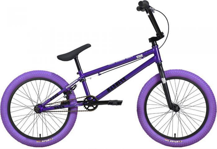 Трюковой велосипед бмх 20 дюймов для трюков триала фристайла взрослый ригид STARK Madness BMX 4 фиолетовый - фото 1 - id-p223343570