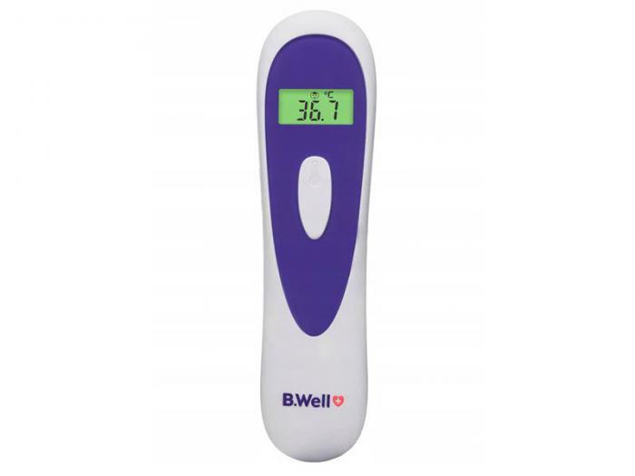 Термометр инфракрасный бесконтактный медицинский для измерения температуры тела электронный B.Well MED-3000