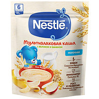 Каша Nestle мультизлаковая яблоко банан молочная дой-пак 200г