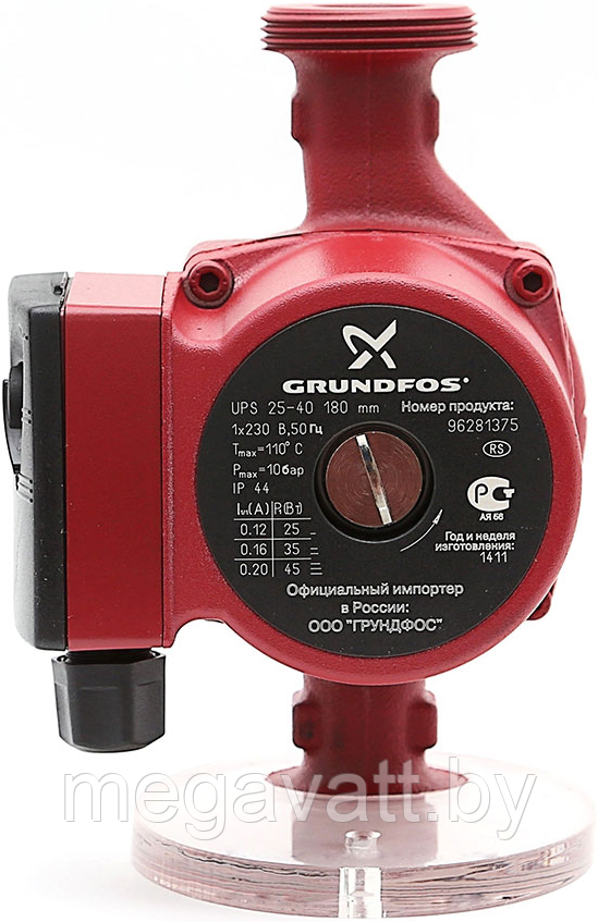 Насос циркуляционный Grundfos UPS 32-40 - фото 2 - id-p223345235