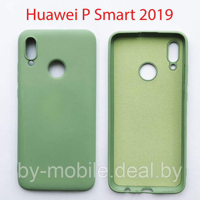 Чехол бампер Huawei P Smart 2019 POT-LX1 зеленый - фото 1 - id-p223346527