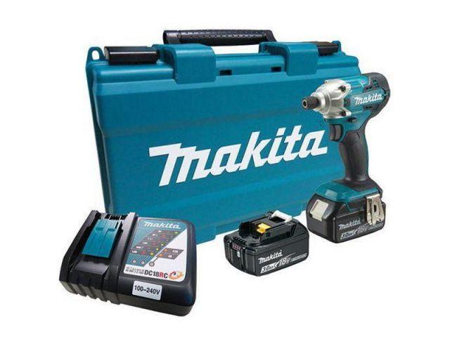 Аккум. шуруповерт MAKITA DTD 172 RTJ MAKPAC (18.0 В, 2 акк., Li-Ion, 4 скор., 180 Нм,)