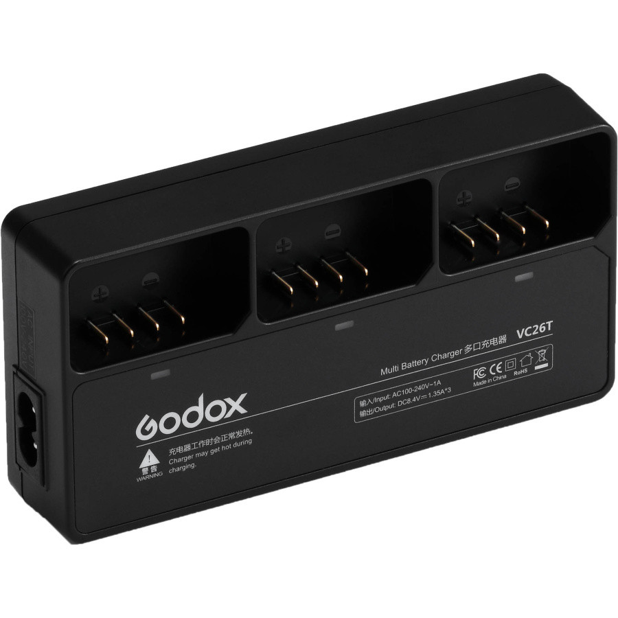 Зарядное устройство Godox VC26T Multi для VB26 - фото 1 - id-p223347396