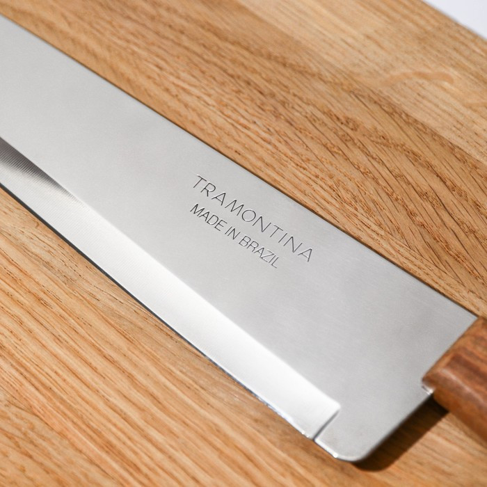 Нож кухонный поварской Universal, лезвие 22,5 см, сталь AISI 420, деревянная рукоять - фото 3 - id-p223347463
