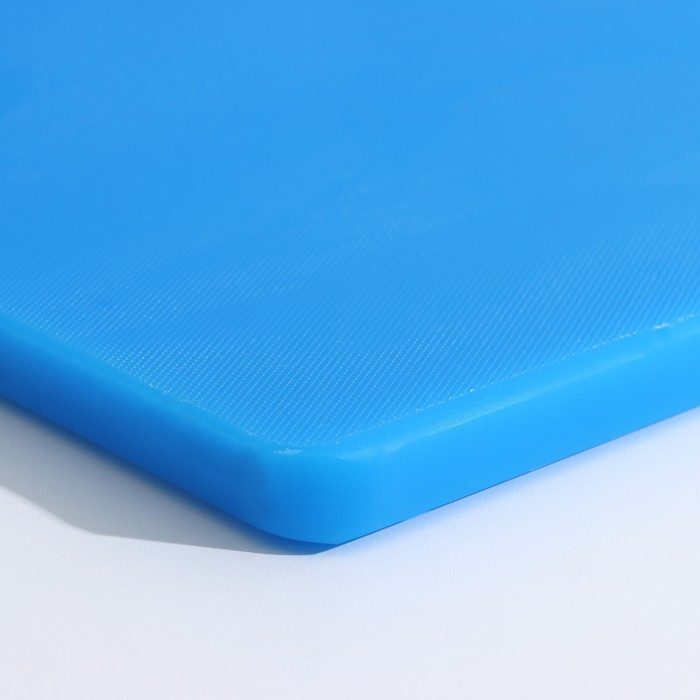 Доска профессиональная разделочная Доляна, 50×35×1,8 см, цвет синий - фото 3 - id-p223347559