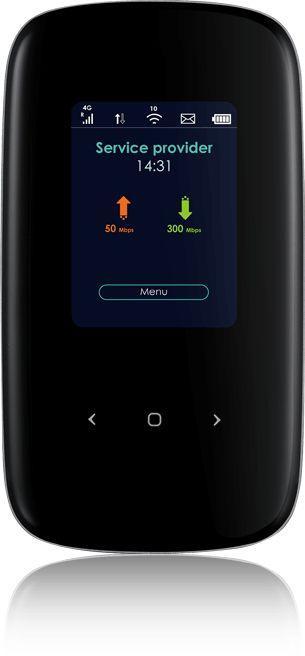 Маршрутизатор ZYXEL LTE2566-M634 Portable LTE Cat.6 Wi-Fi router (SIM card inserted), 802.11ac (2.4 and 5 GHz) - фото 1 - id-p223347570