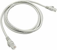 Патч-корд Buro UTP 4 пары cat6 CCA molded 2м серый RJ-45 (m)-RJ-45 (m)