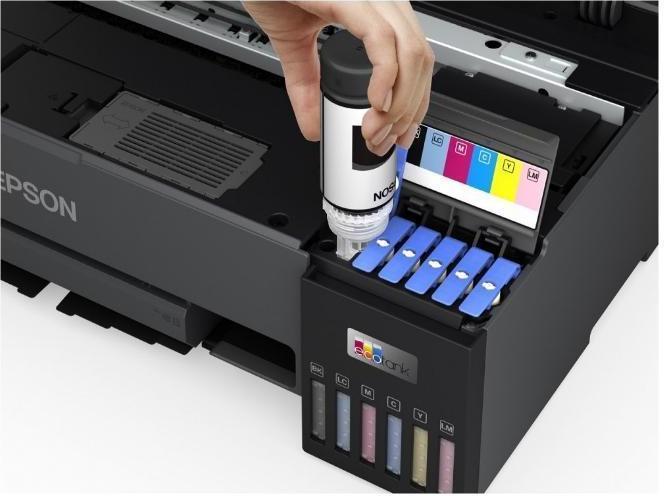 Принтер струйный Epson L18050 (C11CK38403/38505/38402) A3 WiFi черный - фото 1 - id-p223348211