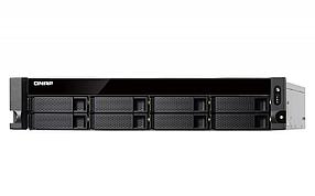 Сетевое хранилище без дисков QNAP TS-883XU-RP-E2124-8G 8-Bay NAS (8x 2.5"/3.5" SATA HDD/SSD), Intel Xeon