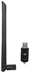 Сетевой адаптер WiFi Digma DWA-AC1300E AC1300 USB 3.0 (ант.внеш.съем) 1ант. (упак.:1шт)