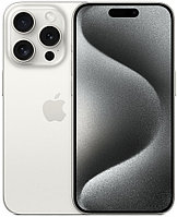 Смартфон Apple A3104 iPhone 15 Pro 256Gb белый титан моноблок 3G 4G 6.1" 1179x2556 iOS 17 48Mpix 802.11