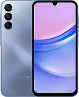 Смартфон Samsung SM-A155F Galaxy A15 128Gb 4Gb синий моноблок 3G 4G 2Sim 6.5" 1080x2340 Android 14 50Mpix