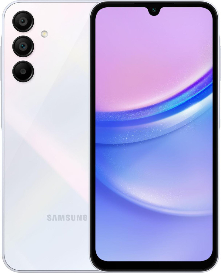 Смартфон Samsung SM-A155F Galaxy A15 256Gb 8Gb голубой моноблок 3G 4G 2Sim 6.5" 1080x2340 Android 14 50Mpix - фото 1 - id-p223348894