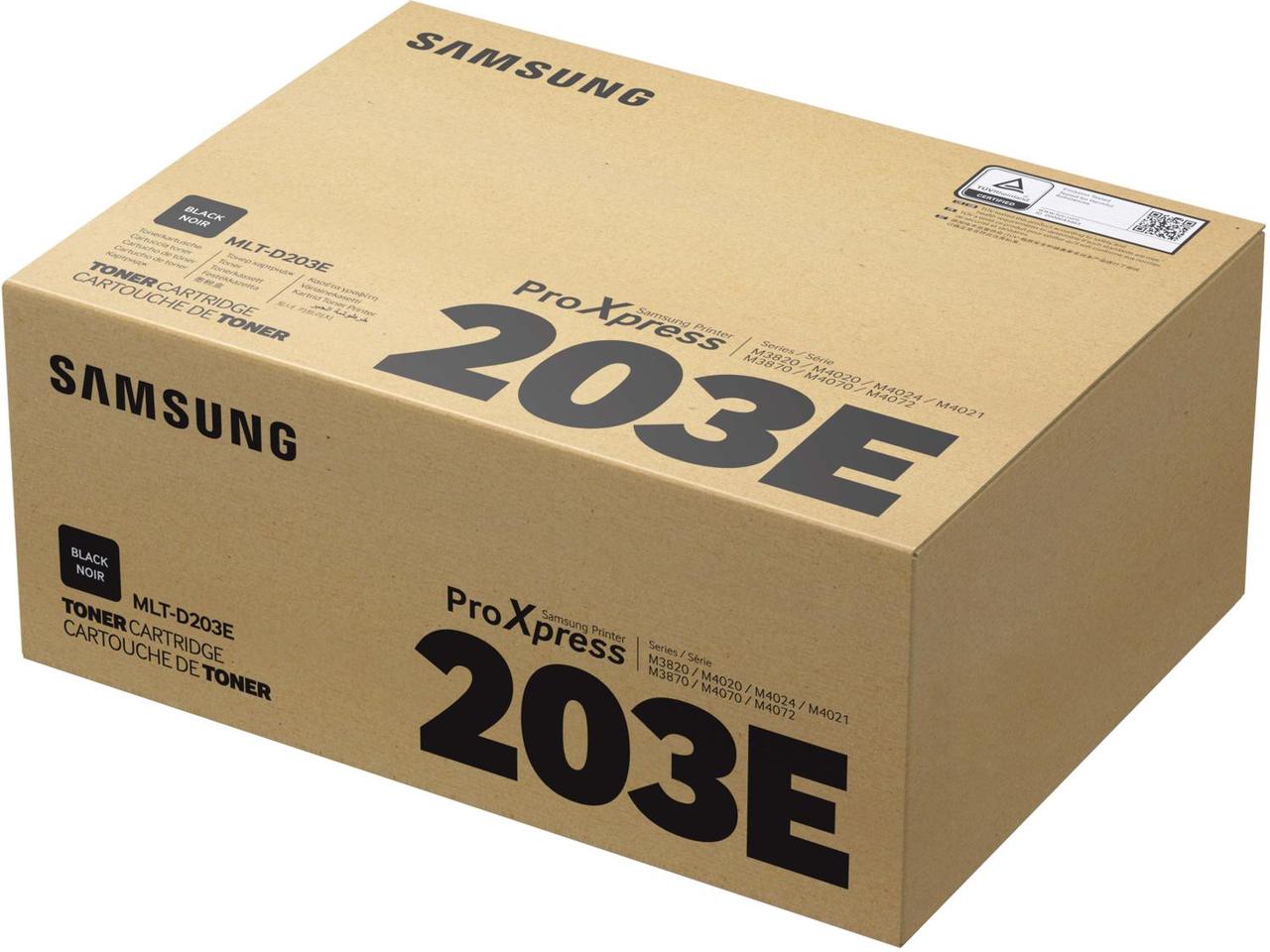 Тонер Картридж SAMSUNG MLT-D203E/ SU887A черный (10000стр.) для Samsung SL-M3820/3 - фото 1 - id-p223349249