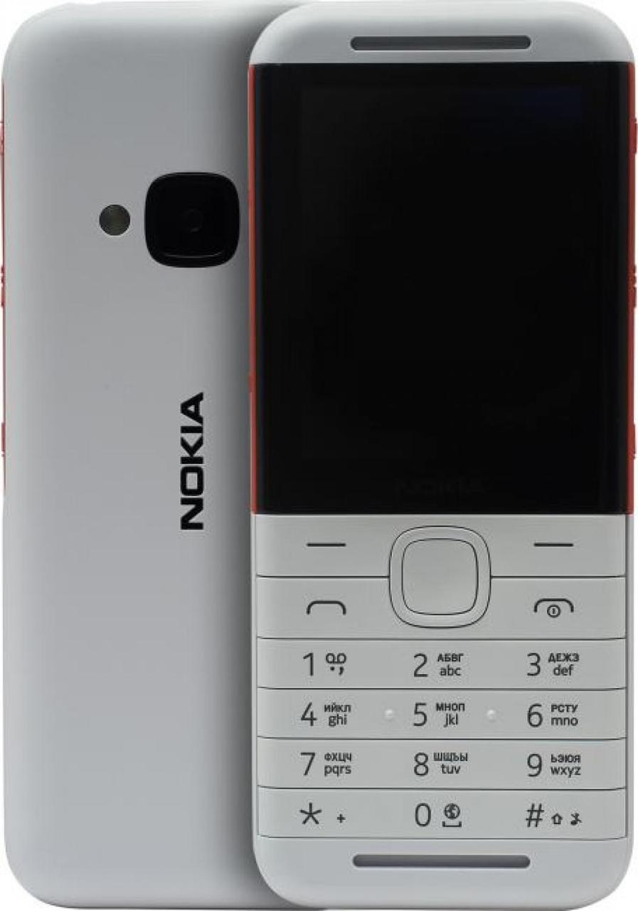 Телефон NOKIA 5310 DS 16PISX01B06 TA-1212 White-Red (DualBand 2.4" 320x240 GPRS+BT microSD 0.3Mpx S30+) - фото 1 - id-p223349162